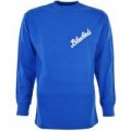 Cardiff City 1960s Bluebird Retro Football Shirt