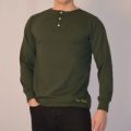 TOFFS Classic Retro Bottle Green Long Sleeve Shirt