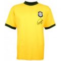 Brazil 1970 World Cup Carlos Alberto Retro Football Shirt