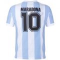 Argentina 1986 World Cup Maradona 10 Retro Football Shirt