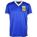 Argentina 1986 World Cup Away Maradona 10 Football Shirt