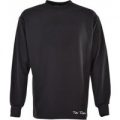 TOFFS Classic Retro Black Long Sleeve Round Neck Shirt