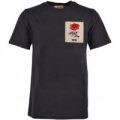 England Rose 1910 Black T-Shirt