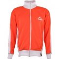 BUKTA Track Top Red with White Panels/Cuffs/W’Band