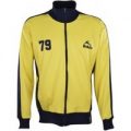 BUKTA Heritage Track Top Yellow with Navy Panels/Cuffs/W’B
