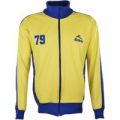 BUKTA Heritage Track Top Yellow with Royal Panels/Cuffs/W’B