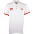 BUKTA Heritage Polo White with Red Cuffs