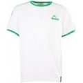 BUKTA Ringer T-Shirt – White/Green