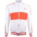 T.O.F.F.S WhiteTrack Top with Red Panel