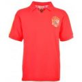 Spain 1982 World Cup Kids Red Retro Football Shirt