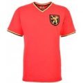 Belgium 1970 Kids Red Retro Football Shirt