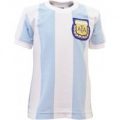 Argentina 1986 World Cup Kids Retro Football Shirt