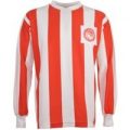 Olympiacos 1970s Kids Retro Football Shirt
