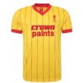 Liverpool 1982 Yellow Away Shirt
