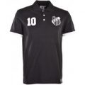 Santos Number 10 Black Polo Shirt