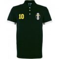 Juventus No 10 Black Polo Shirt