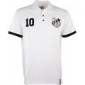 Santos No 10 White Polo Shirt