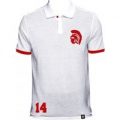Ajax No 14 White Polo Shirt
