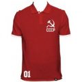 Soviet Union (CCCP) Number 01 Red Polo