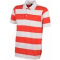 Toffs Retro Polo Shirt – Red/White Stripe