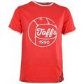 TOFFS Football T-Shirt – Red/White Ringer
