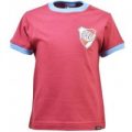 Kids River Plate 12th Man T-Shirt – Maroon/Sky Ringer