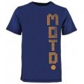 Match of the Day Distressed Circle T-Shirt – Navy