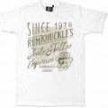 Rum Knuckles White T-Shirt since 1978 Print