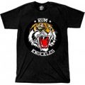 Rum Knuckles Black T-Shirt Tiger Print