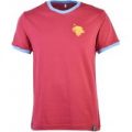 Aston Villa 12th Man T-Shirt – Maroon/Sky Ringer