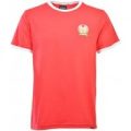 Hungary 12th Man T-Shirt – Red/White Ringer
