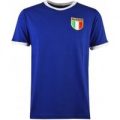 Italy Rugby T-Shirt – Royal/White Ringer