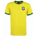 Brazil 1970’s World Cup Retro T-Shirt – Yellow/Green
