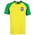 Brazil Raglan Sleeve Yellow/Green T-Shirt
