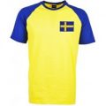 Sweden Raglan Sleeve Yellow/Royal T-Shirt