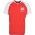 Poland Raglan Sleeve Red/White T-Shirt