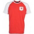 Wales Raglan Sleeve Red/White T-Shirt