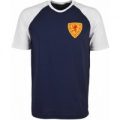 Scotland Raglan Sleeve Navy/White T-Shirt